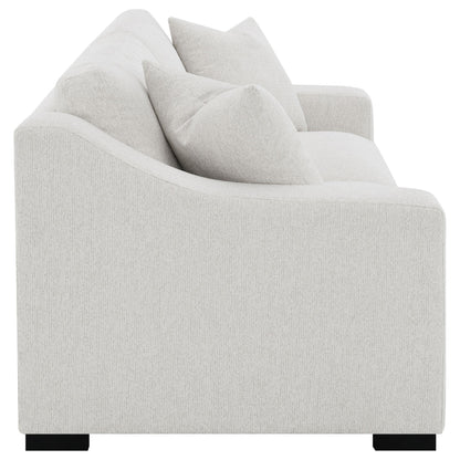  Coaster Furniture Ashlyn 552091 Fabric Upholstered Track Arm Sofa - Sand IMAGE 10