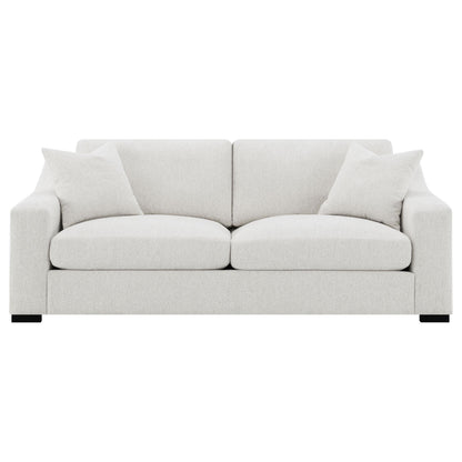  Coaster Furniture Ashlyn 552091 Fabric Upholstered Track Arm Sofa - Sand IMAGE 6