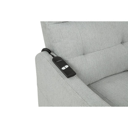  Coaster Furniture Dayes 600130P Upholstered Power Lift Recliner Chair - Light Grey IMAGE 8