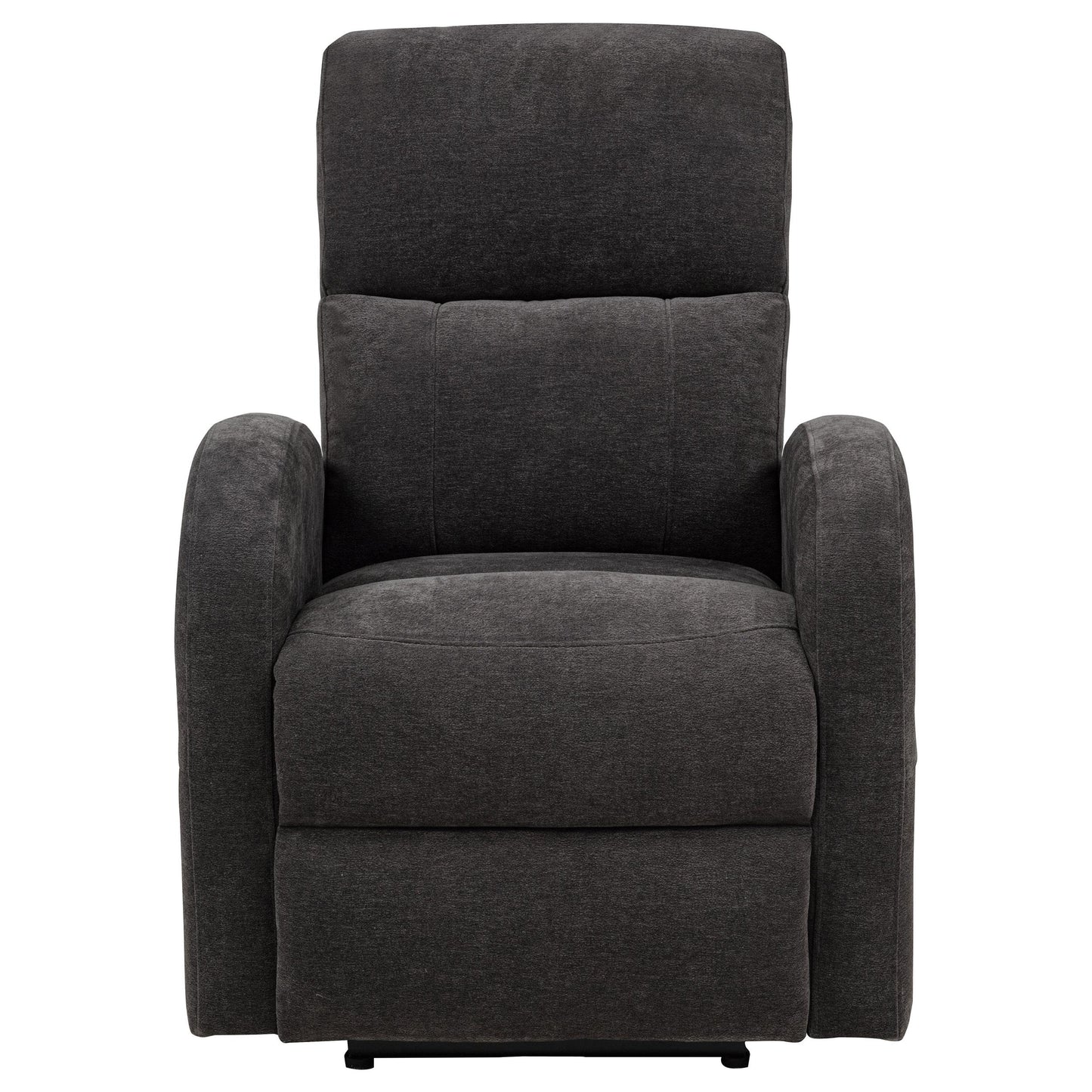  Coaster Furniture Grant 603293P Fabric Upholstered Power Recliner Chair - Charcoal Grey IMAGE 8