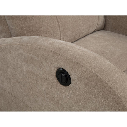  Coaster Furniture Grant 603303P Fabric Upholstered Power Recliner Chair - Camel IMAGE 7