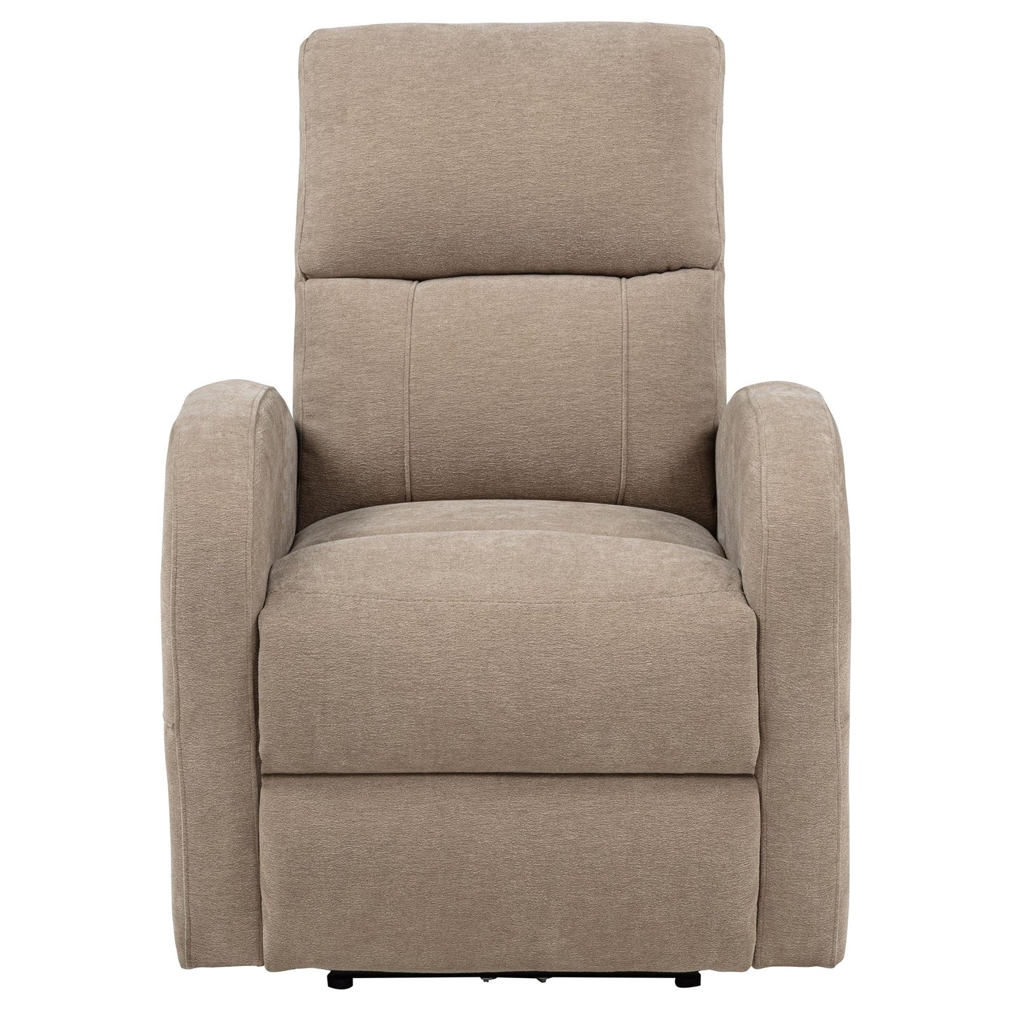  Coaster Furniture Grant 603303P Fabric Upholstered Power Recliner Chair - Camel IMAGE 9
