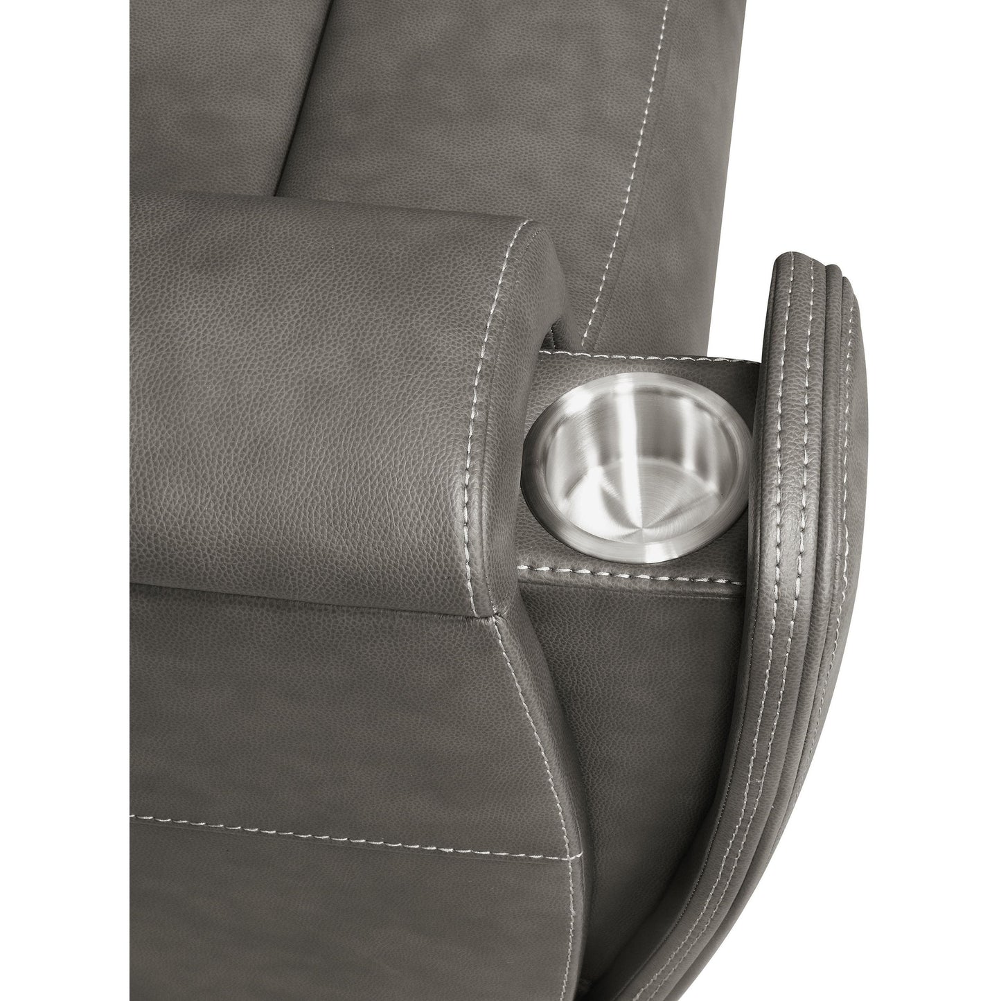  Coaster Furniture Brickston 603432PPP Triple Power Reclining Loveseat - Charcoal IMAGE 11