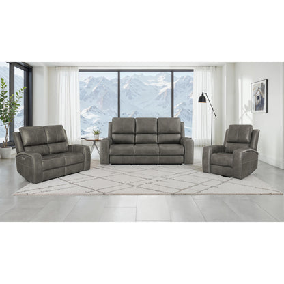  Coaster Furniture Brickston 603432PPP Triple Power Reclining Loveseat - Charcoal IMAGE 15