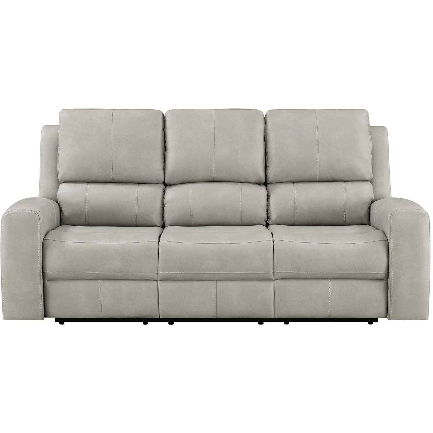  Coaster Furniture Brickston 603434PPP Triple Power Reclining Sofa - Grey IMAGE 5
