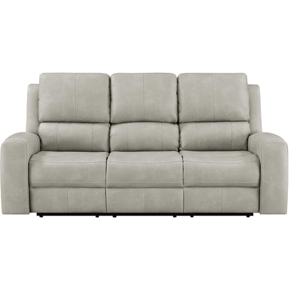  Coaster Furniture Brickston 603434PPP Triple Power Reclining Sofa - Grey IMAGE 5