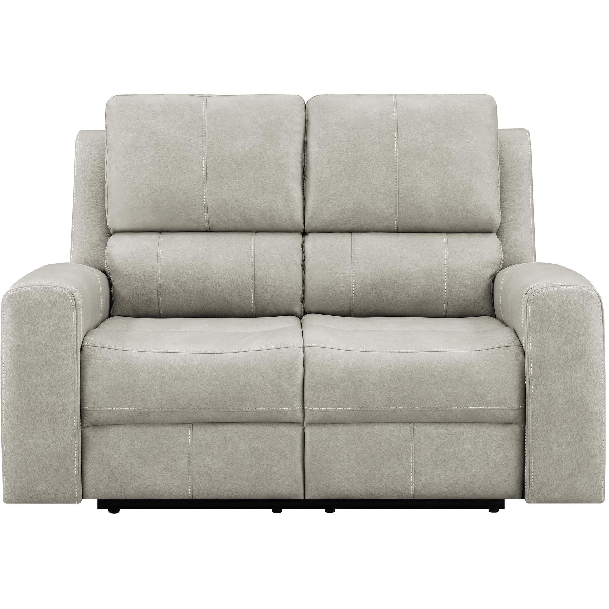  Coaster Furniture Brickston 603435PPP Triple Power Reclining Loveseat - Grey IMAGE 5