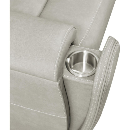 Coaster Furniture Brickston 603436PPP Triple Power Swivel Glider Recliner - Grey IMAGE 12