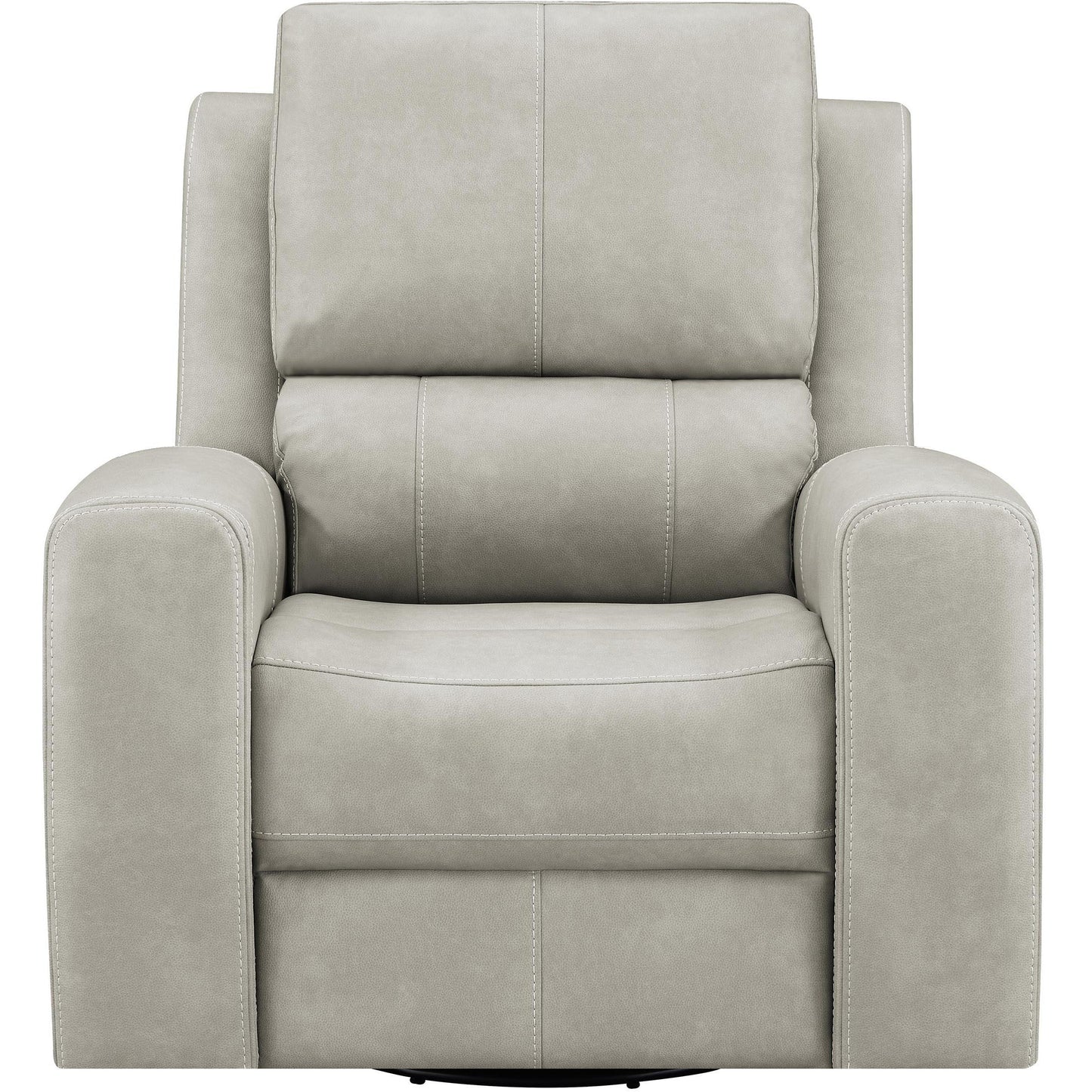  Coaster Furniture Brickston 603436PPP Triple Power Swivel Glider Recliner - Grey IMAGE 5