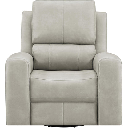  Coaster Furniture Brickston 603436PPP Triple Power Swivel Glider Recliner - Grey IMAGE 5