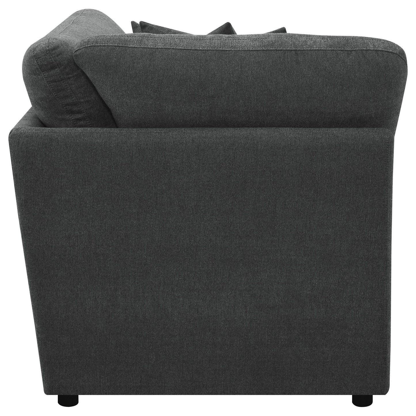  Coaster Furniture Collins 609530CRN Modular Corner Chair - Dark Grey IMAGE 8