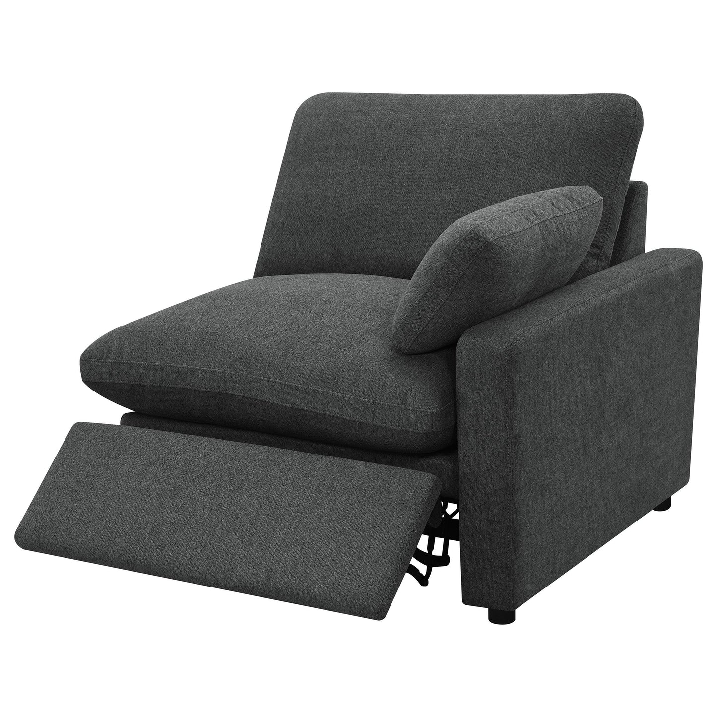  Coaster Furniture Collins 609530RRP Modular RAF Power Recliner - Dark Grey IMAGE 3