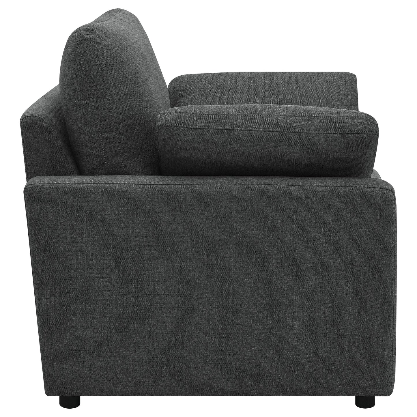  Coaster Furniture Collins 609533P Upholstered Power Recliner Chair - Dark Grey IMAGE 11