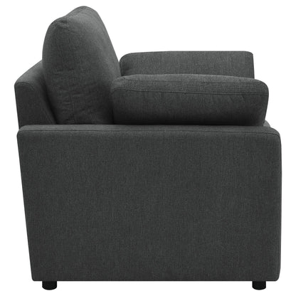  Coaster Furniture Collins 609533P Upholstered Power Recliner Chair - Dark Grey IMAGE 11