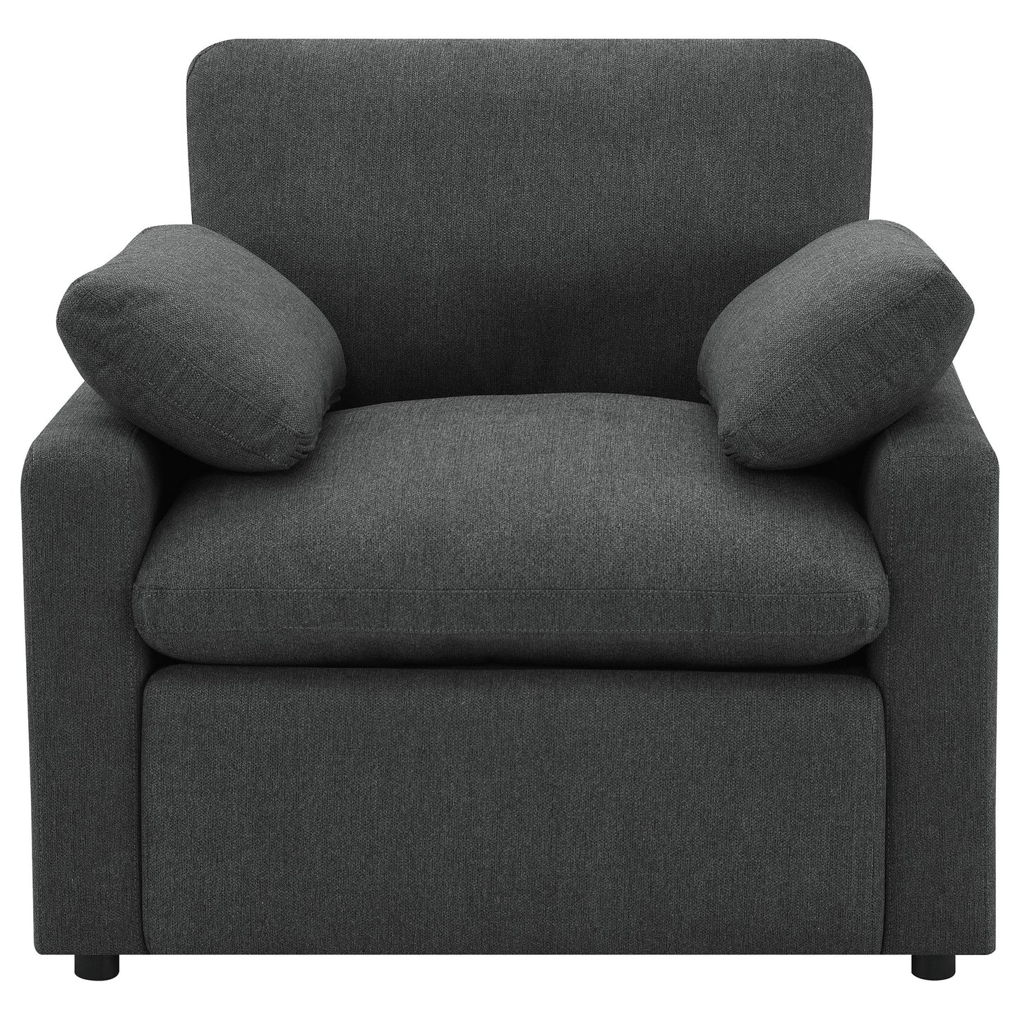  Coaster Furniture Collins 609533P Upholstered Power Recliner Chair - Dark Grey IMAGE 15