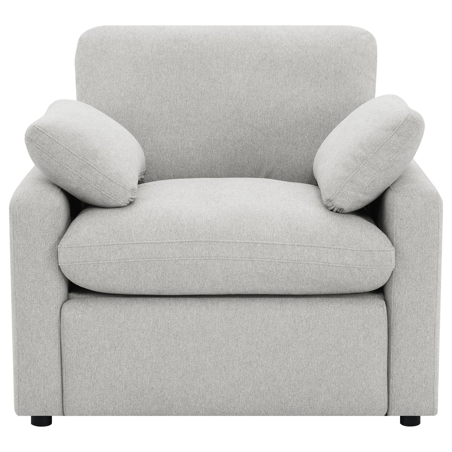  Coaster Furniture Collins 609563P Upholstered Power Recliner Chair - Grey IMAGE 13