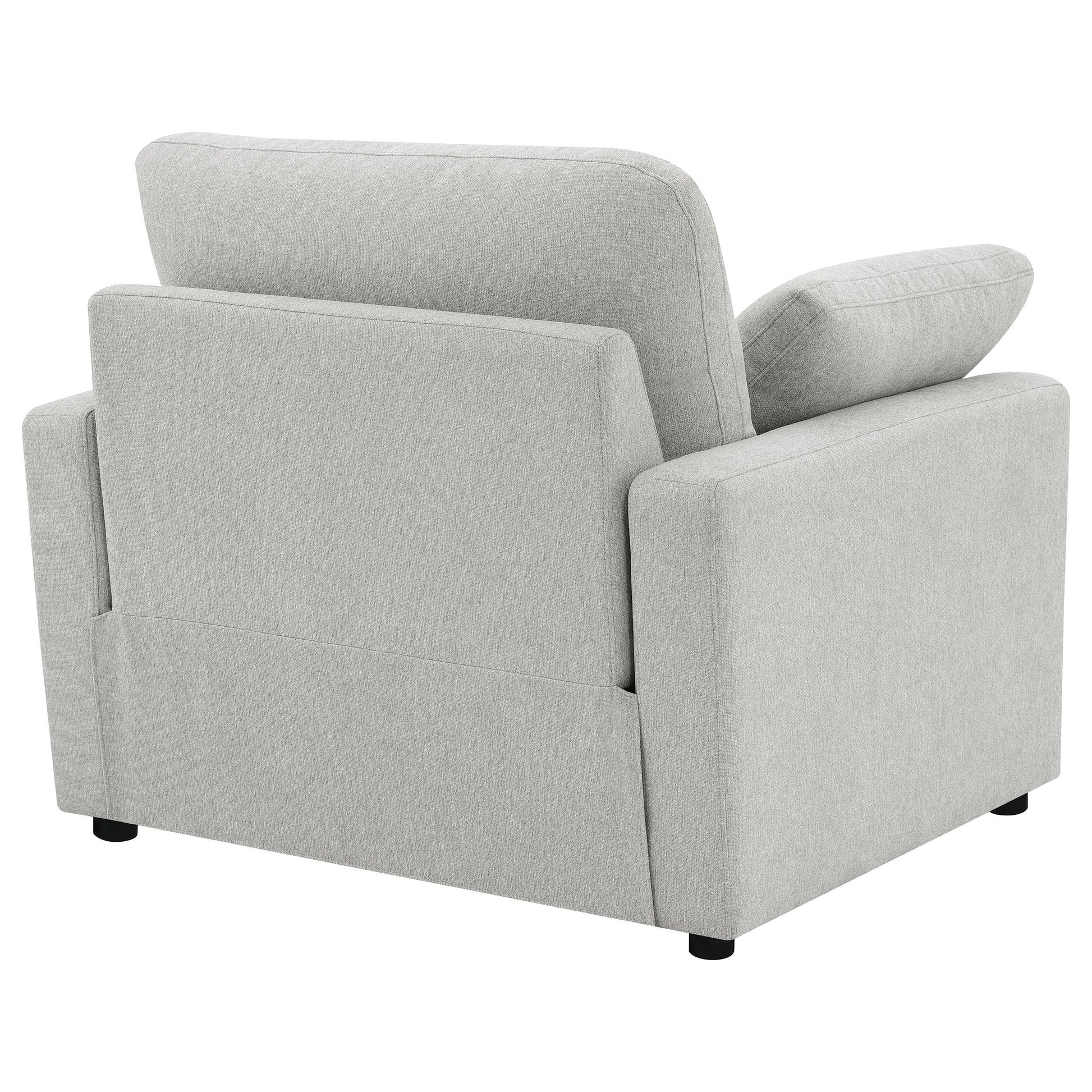  Coaster Furniture Collins 609563P Upholstered Power Recliner Chair - Grey IMAGE 15