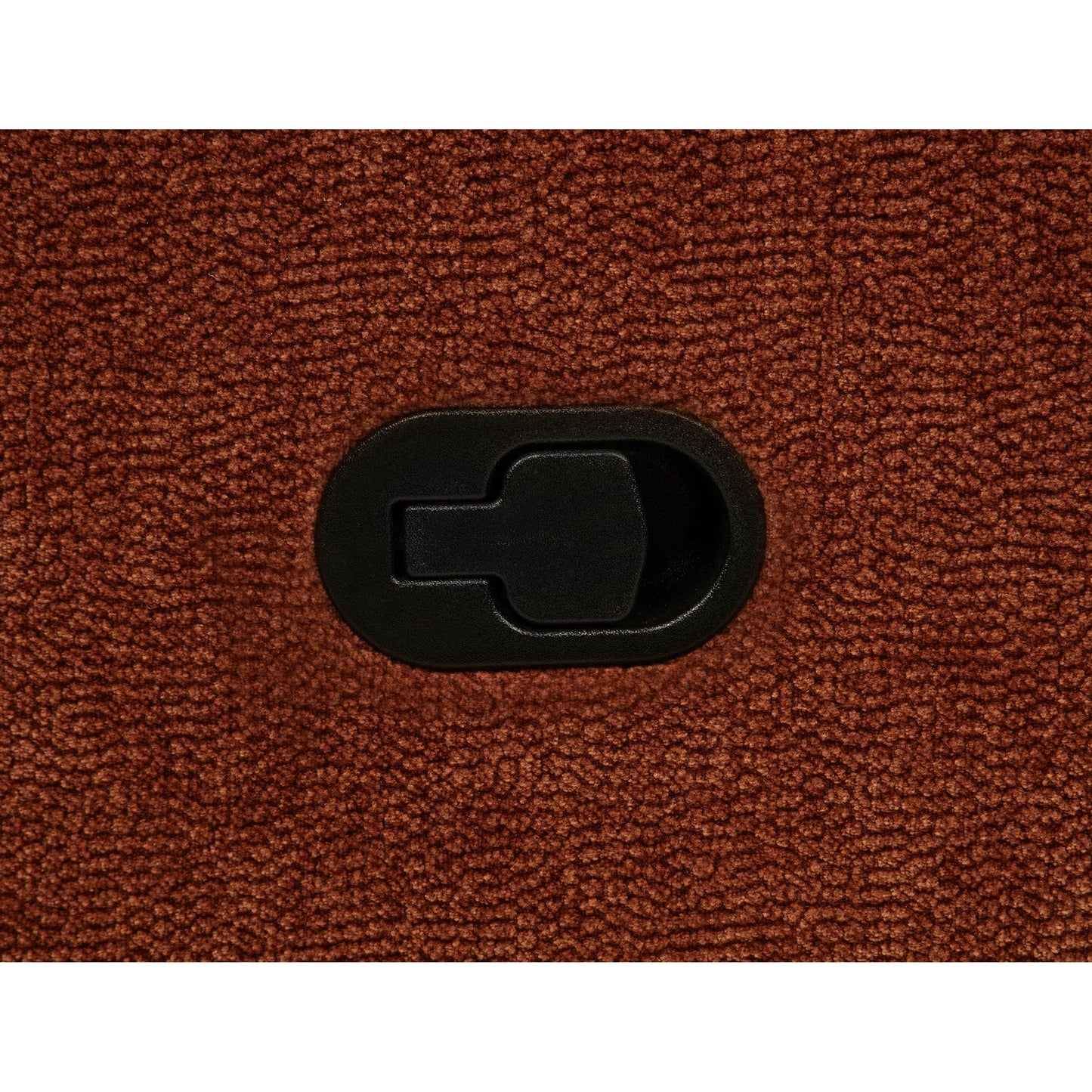  Coaster Furniture Navarro 609576 Chenille Upholstered Glider Recliner - Burnt Orange IMAGE 7