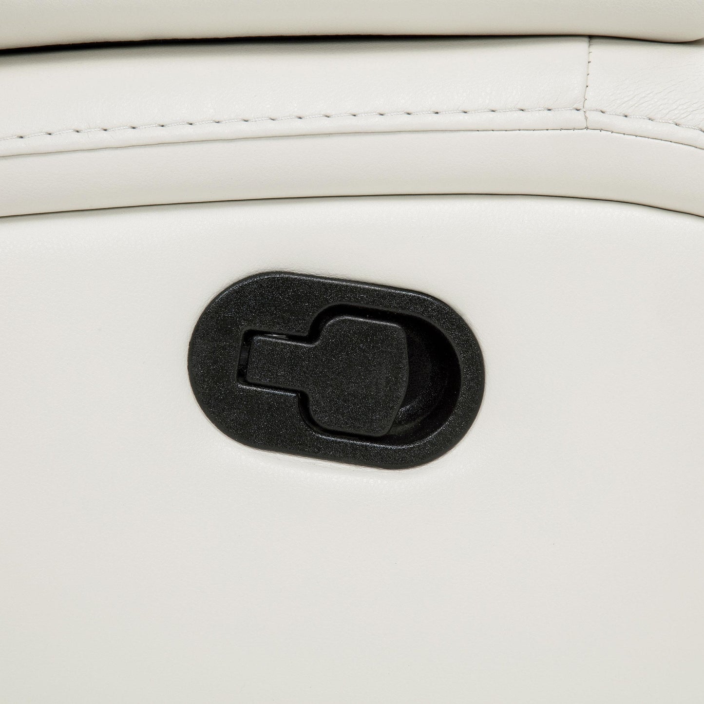  Coaster Furniture Camila 610249 Upholstered Glider Recliner Chair - White IMAGE 6