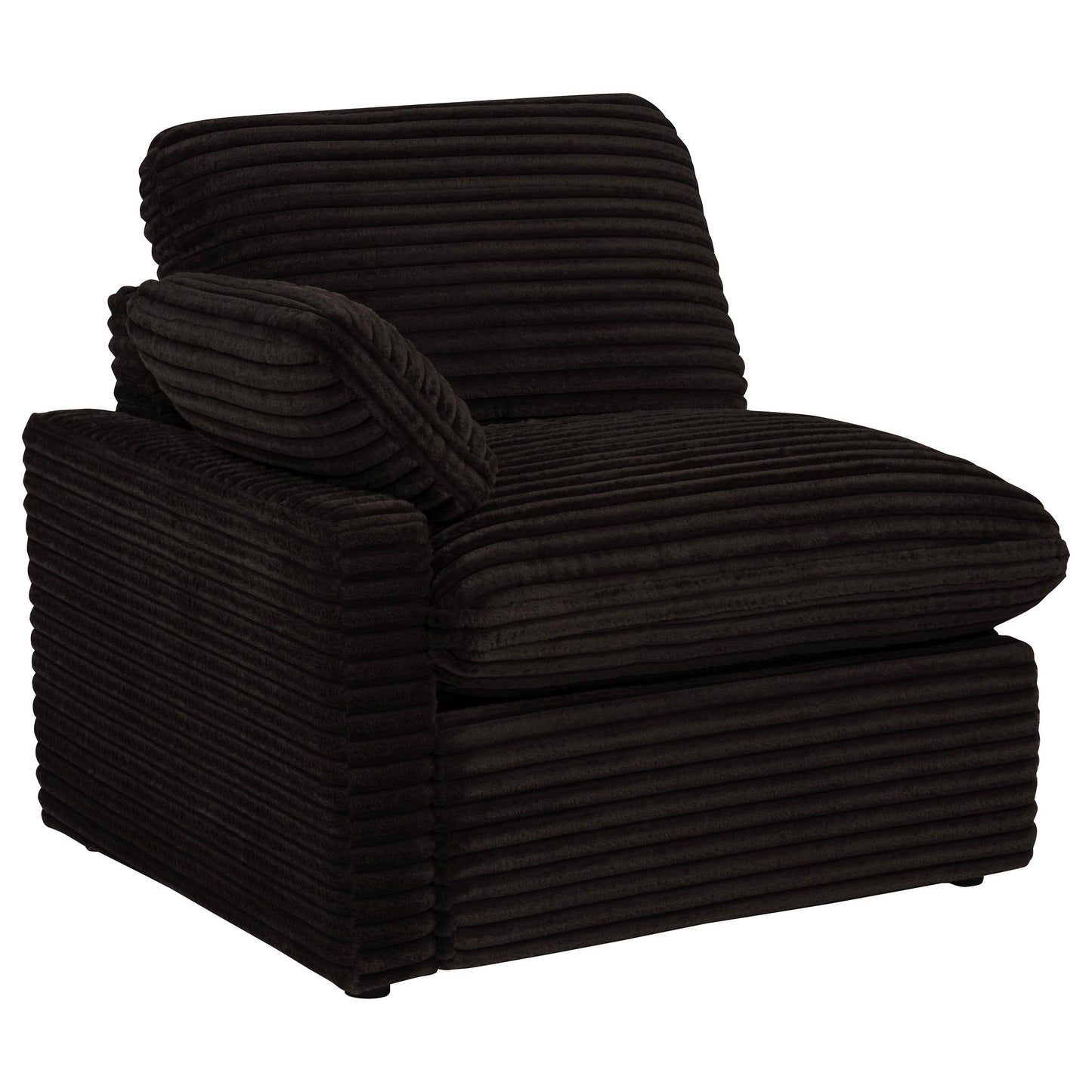  Coaster Furniture Collins 610350LRP Modular LAF Power Recliner - Chocolate Brown IMAGE 1