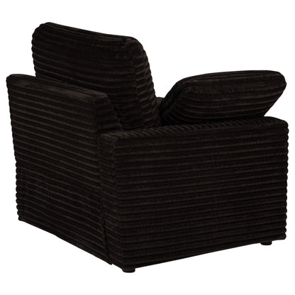  Coaster Furniture Collins 610350LRP Modular LAF Power Recliner - Chocolate Brown IMAGE 4