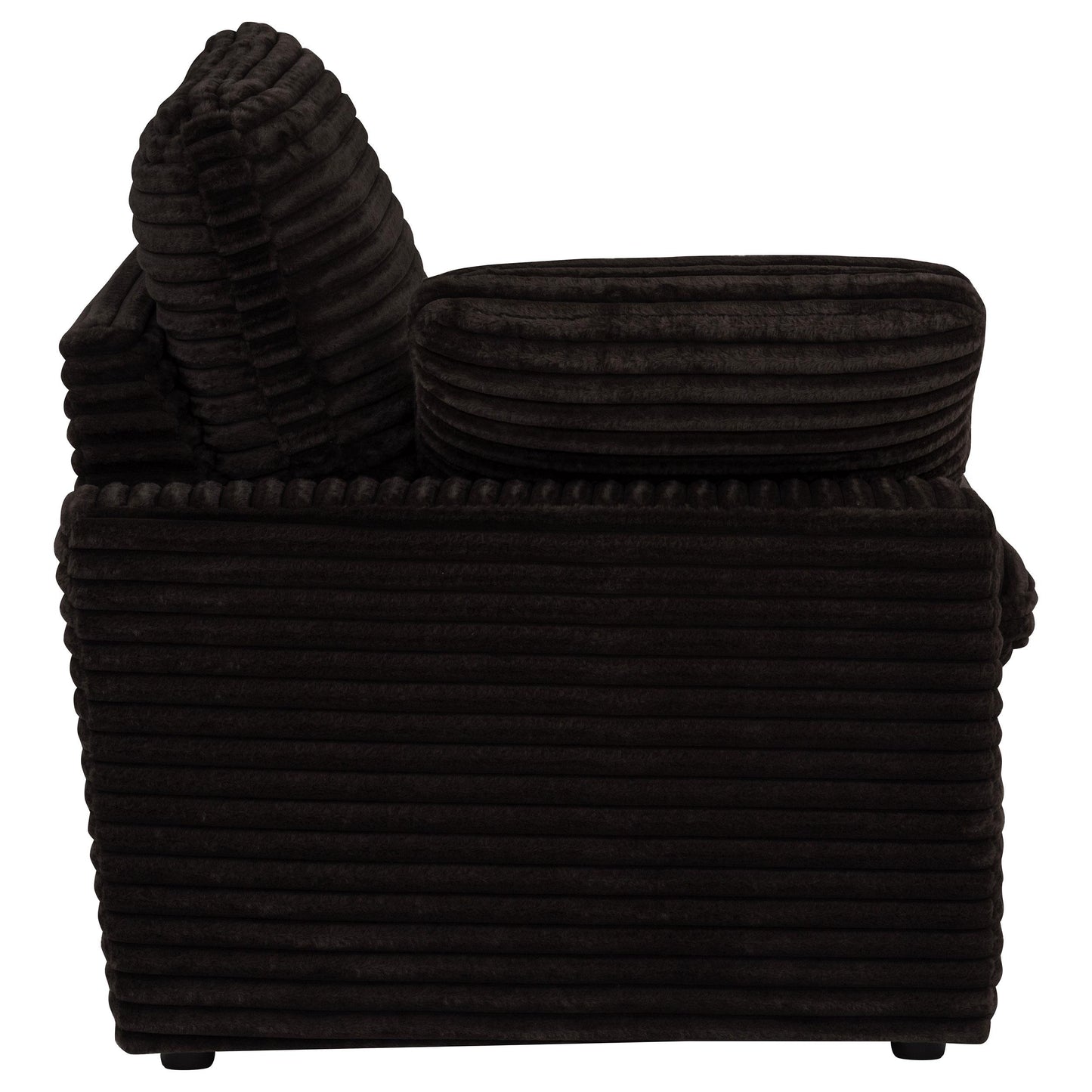  Coaster Furniture Collins 610350LRP Modular LAF Power Recliner - Chocolate Brown IMAGE 7