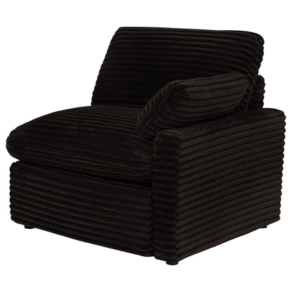  Coaster Furniture Collins 610350RRP Modular RAF Power Recliner - Chocolate Brown IMAGE 1