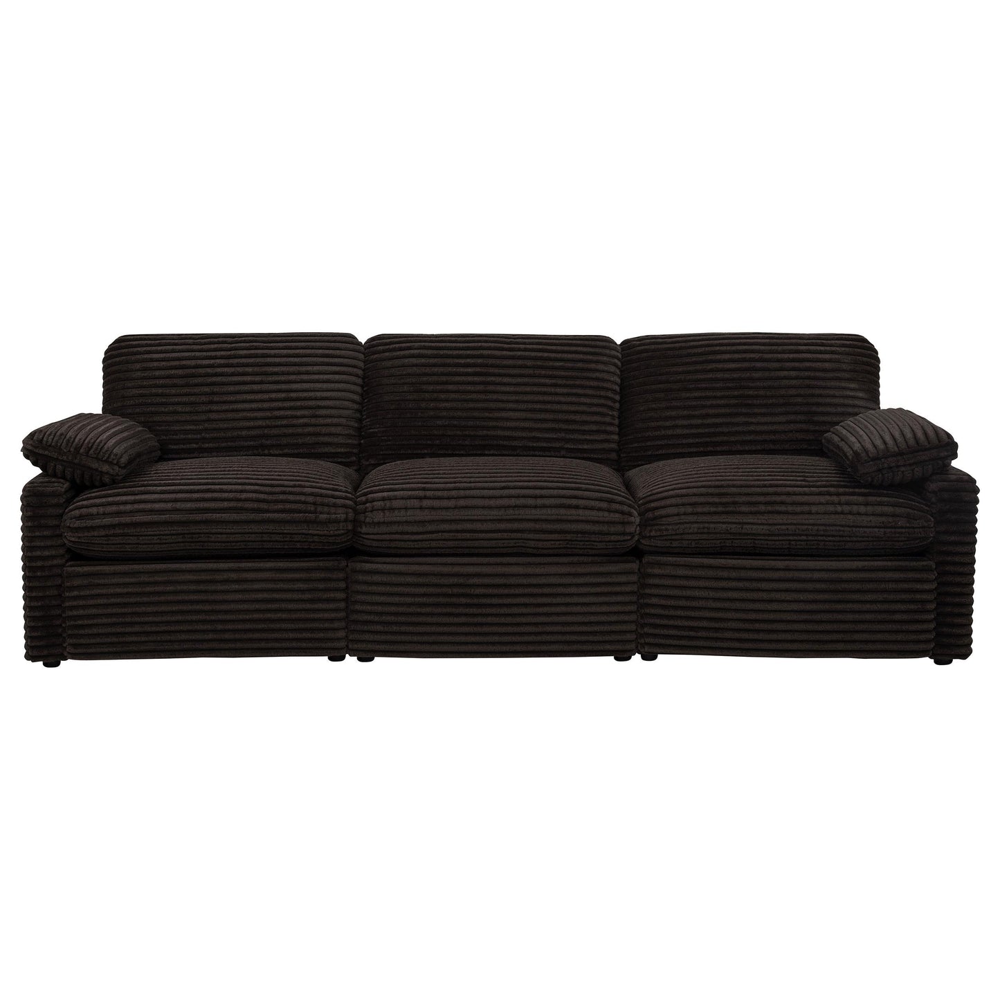  Coaster Furniture Collins 610351P Modular Power Sofa - Chocolate Brown IMAGE 10