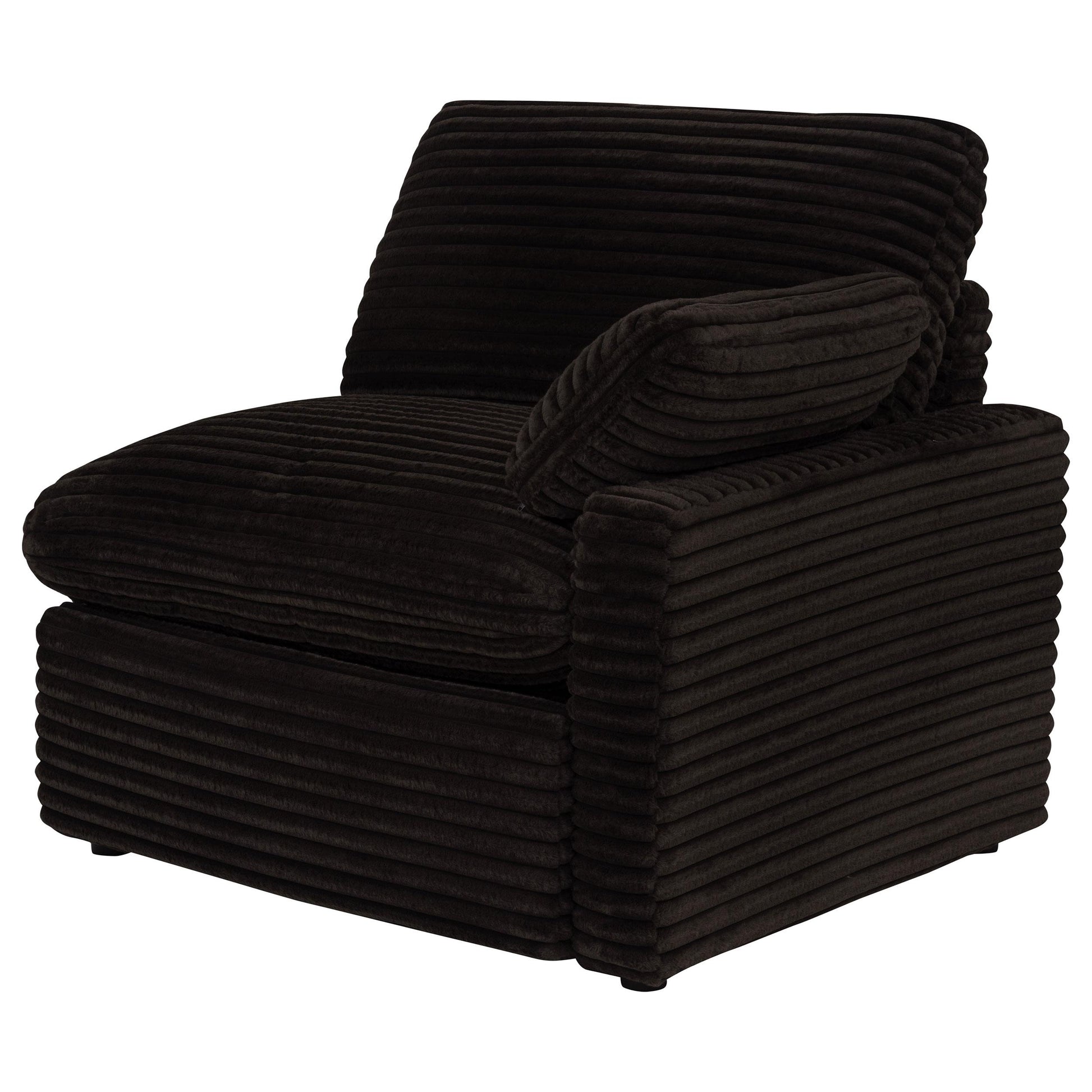  Coaster Furniture Collins 610352P Modular Power Loveseat - Chocolate Brown IMAGE 11