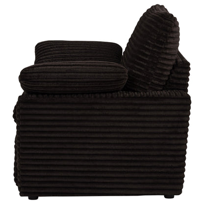  Coaster Furniture Collins 610353P Upholstered Power Recliner Chair - Chocolate Brown IMAGE 9