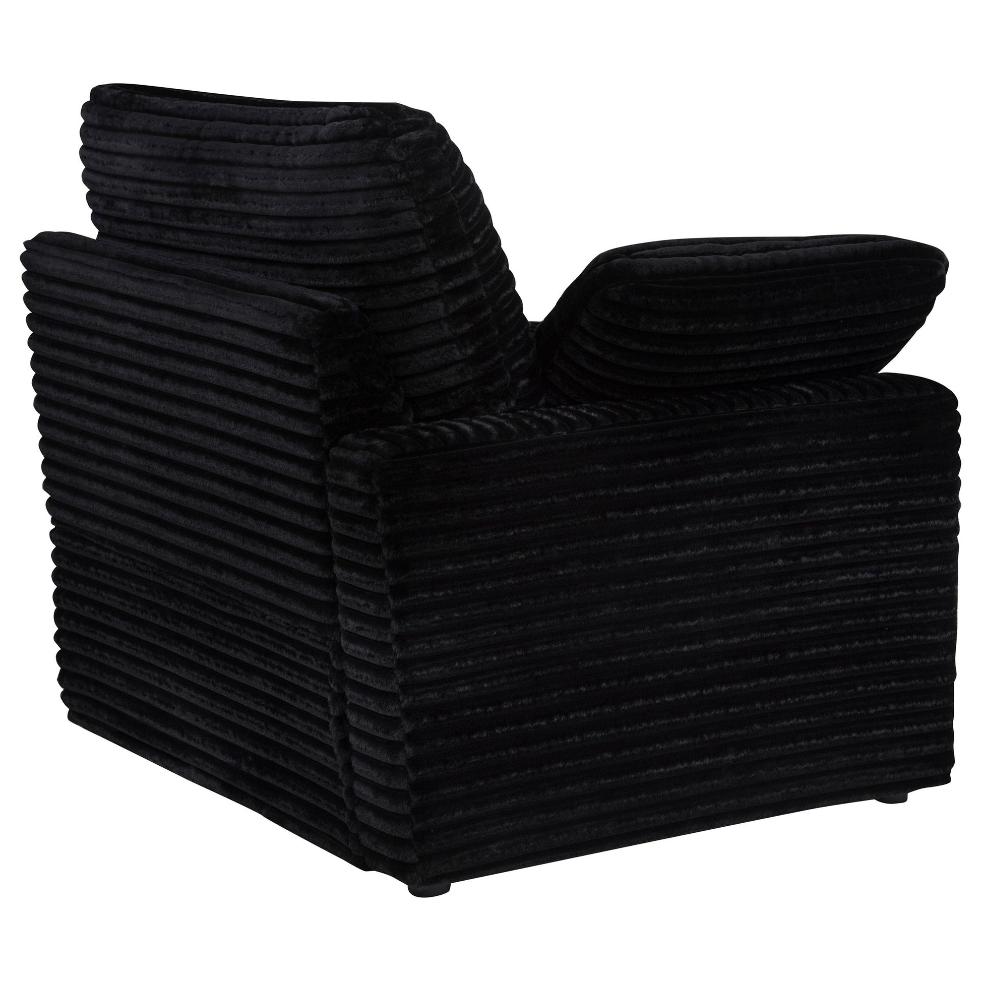  Coaster Furniture Collins 610360LRP Modular LAF Power Recliner - Black IMAGE 2