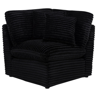  Coaster Furniture Collins 610360P 5-piece Modular Power Reclining Sectional - Black IMAGE 11