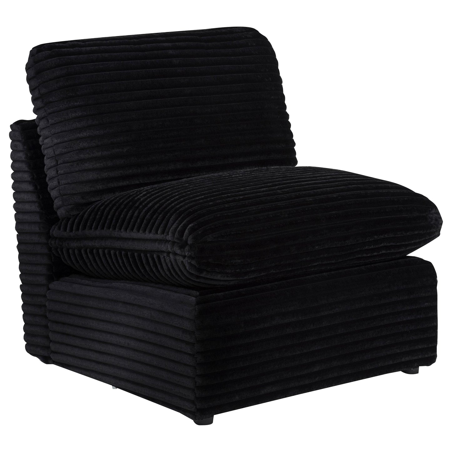  Coaster Furniture Collins 610360P 5-piece Modular Power Reclining Sectional - Black IMAGE 5