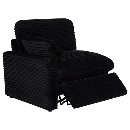  Coaster Furniture Collins 610360P-SET 6-piece Modular Power Reclining Sectional - Black IMAGE 4