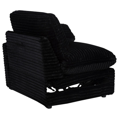  Coaster Furniture Collins 610360RRP Modular RAF Power Recliner - Black IMAGE 2