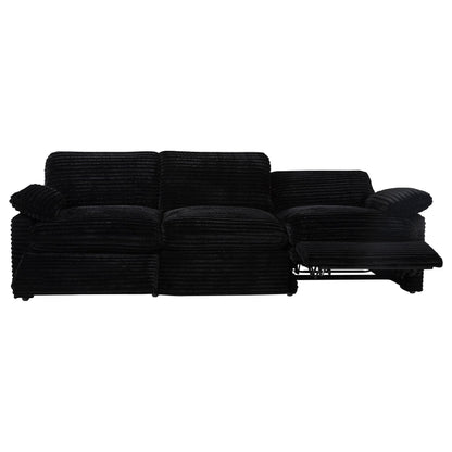  Coaster Furniture Collins 610361P Modular Power Sofa - Black IMAGE 3