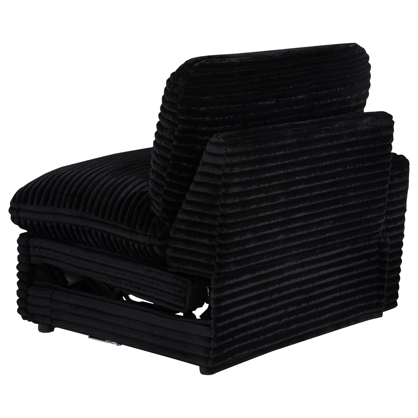  Coaster Furniture Collins 610362P Modular Power Loveseat - Black IMAGE 8