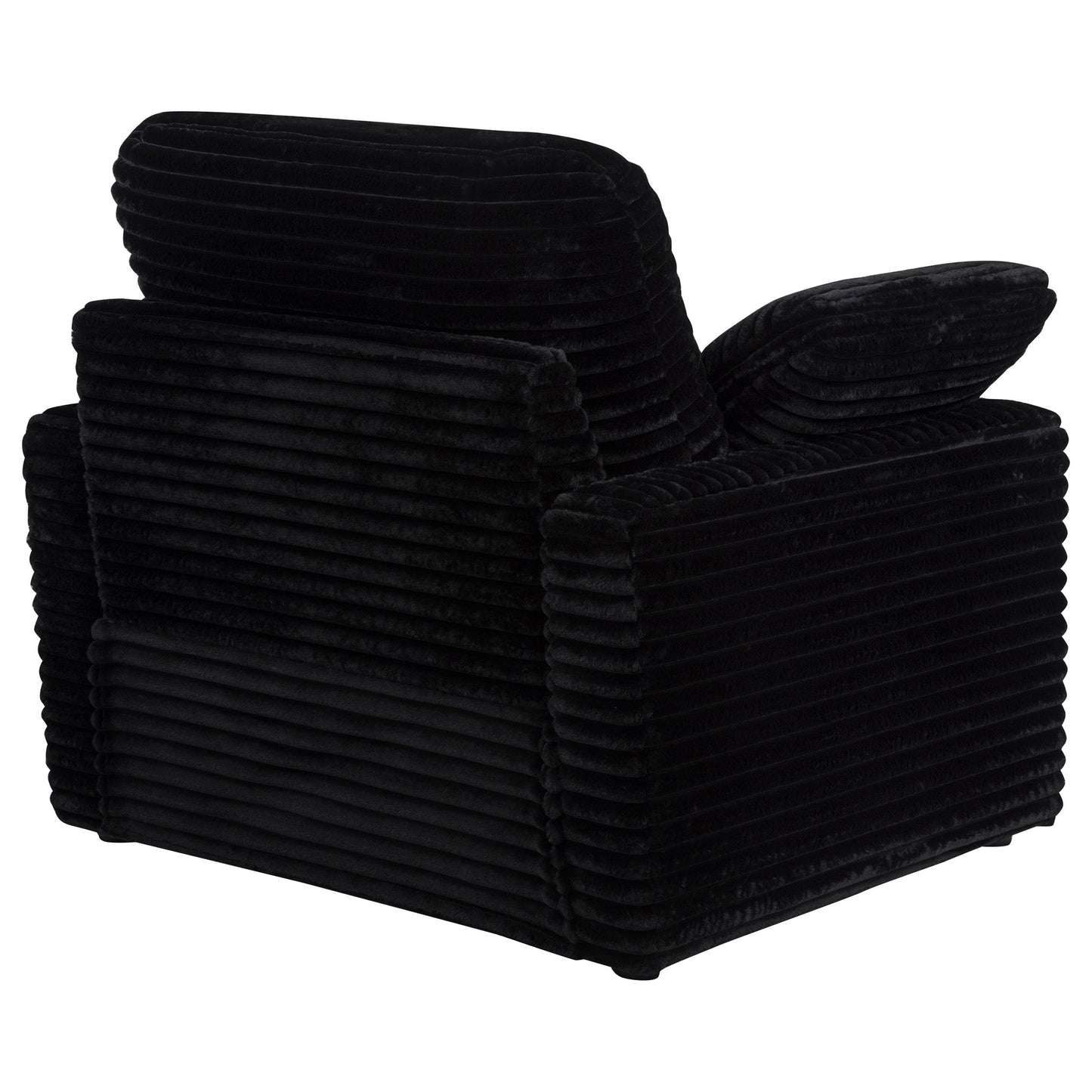  Coaster Furniture Collins 610363P Upholstered Power Recliner Chair - Black IMAGE 14