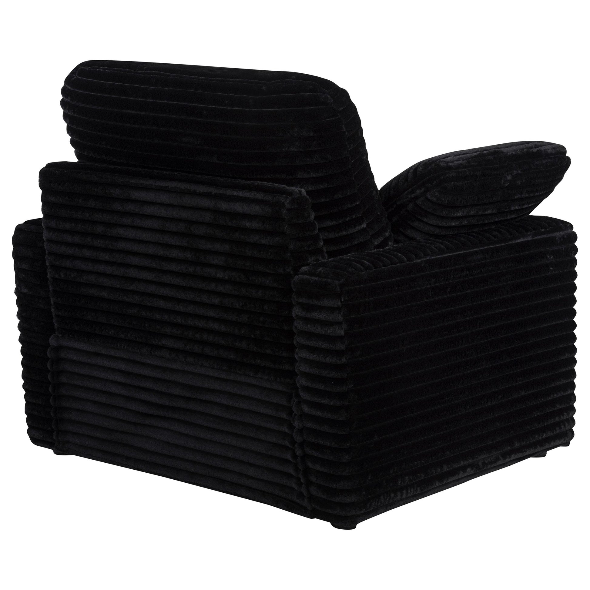  Coaster Furniture Collins 610363P Upholstered Power Recliner Chair - Black IMAGE 14