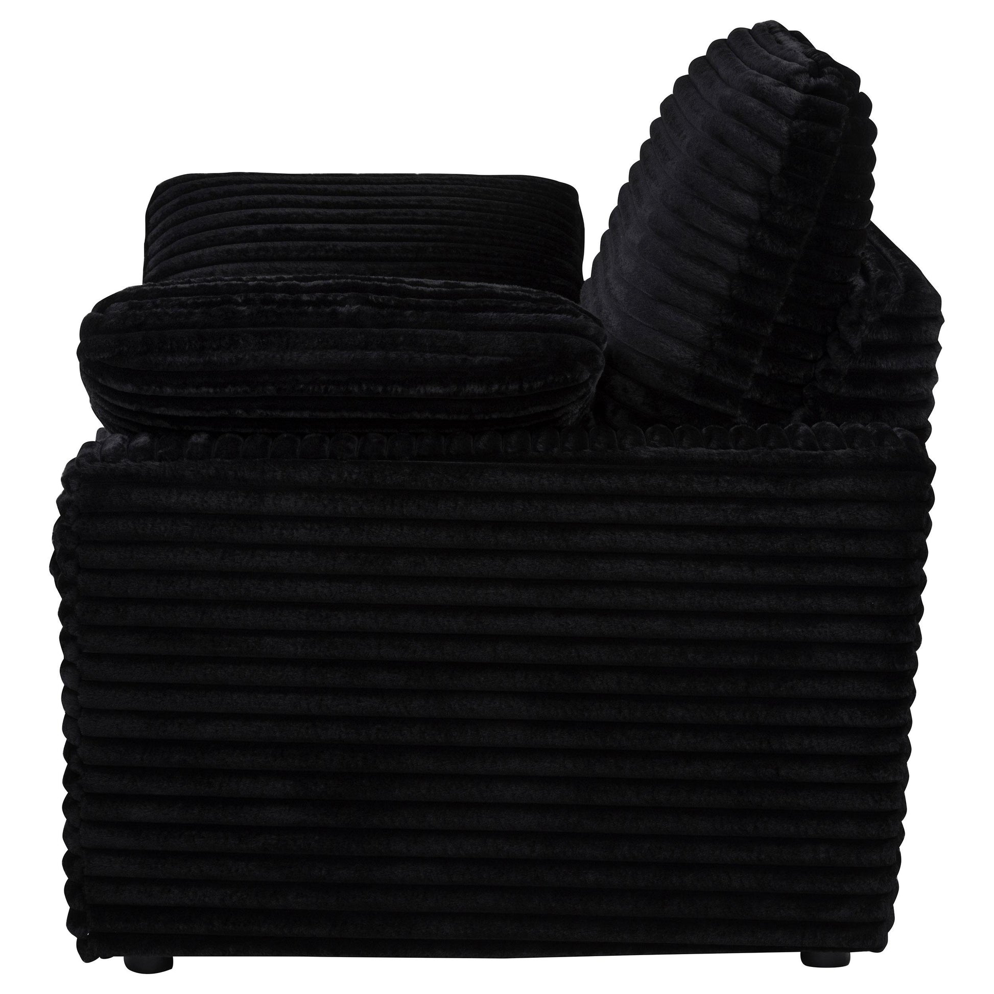  Coaster Furniture Collins 610363P Upholstered Power Recliner Chair - Black IMAGE 8