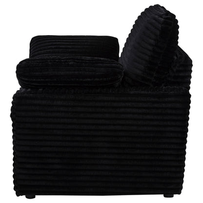  Coaster Furniture Collins 610363P Upholstered Power Recliner Chair - Black IMAGE 8