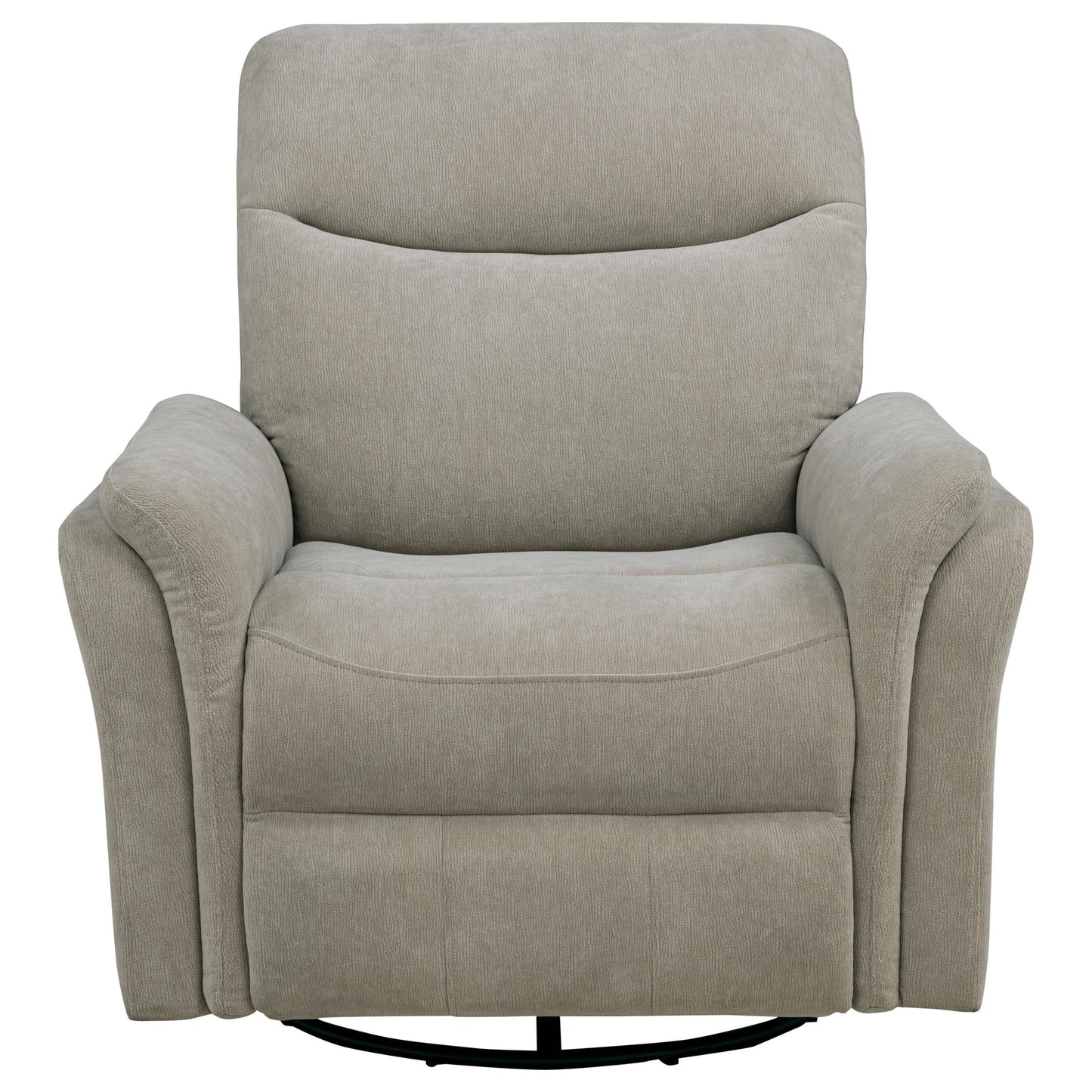  Coaster Furniture Adler 610423P Upholstered Power Swivel Glider Recliner - Greige IMAGE 10