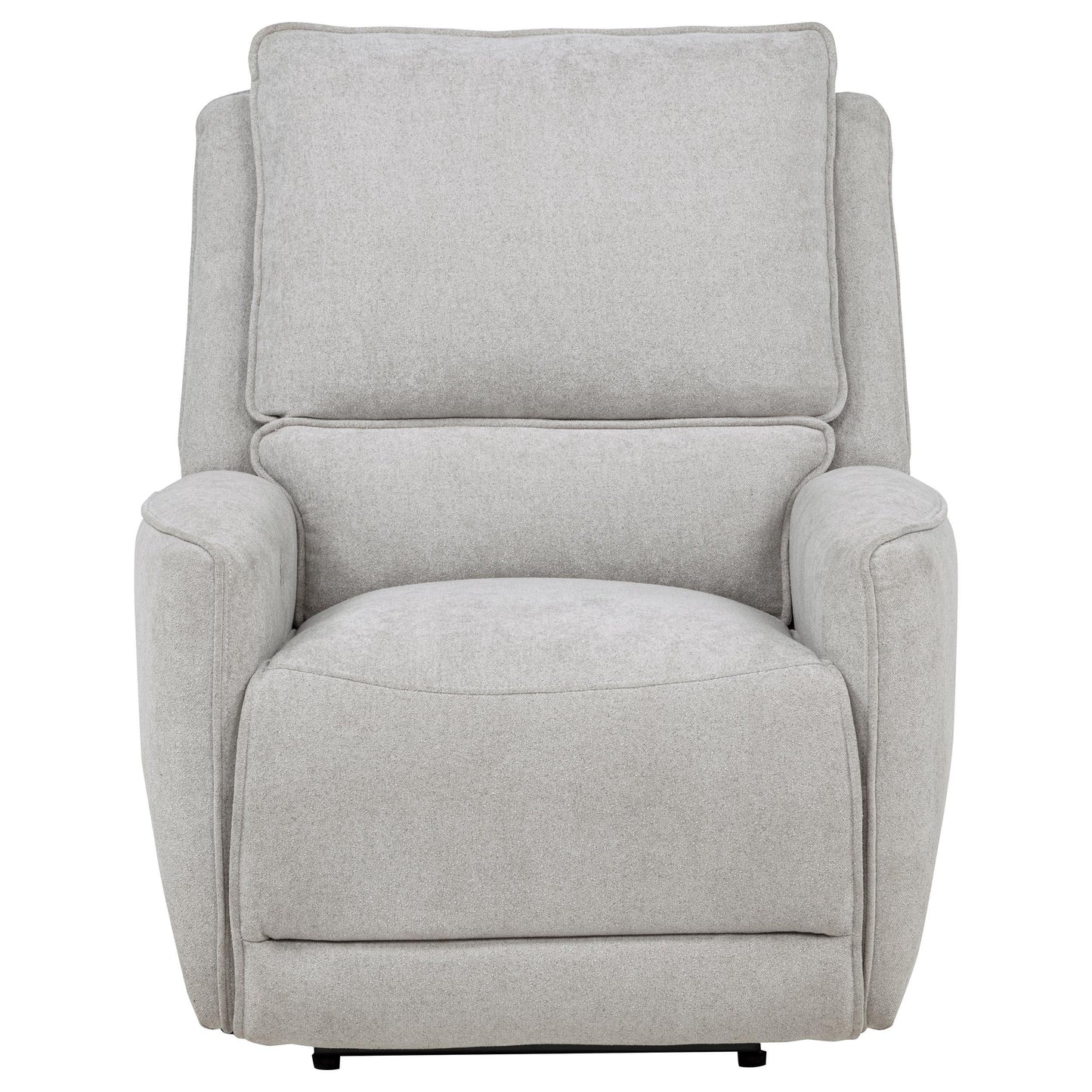  Coaster Furniture Sylmar 610523P Chenille Upholstered Power Recliner - Dove Grey IMAGE 10