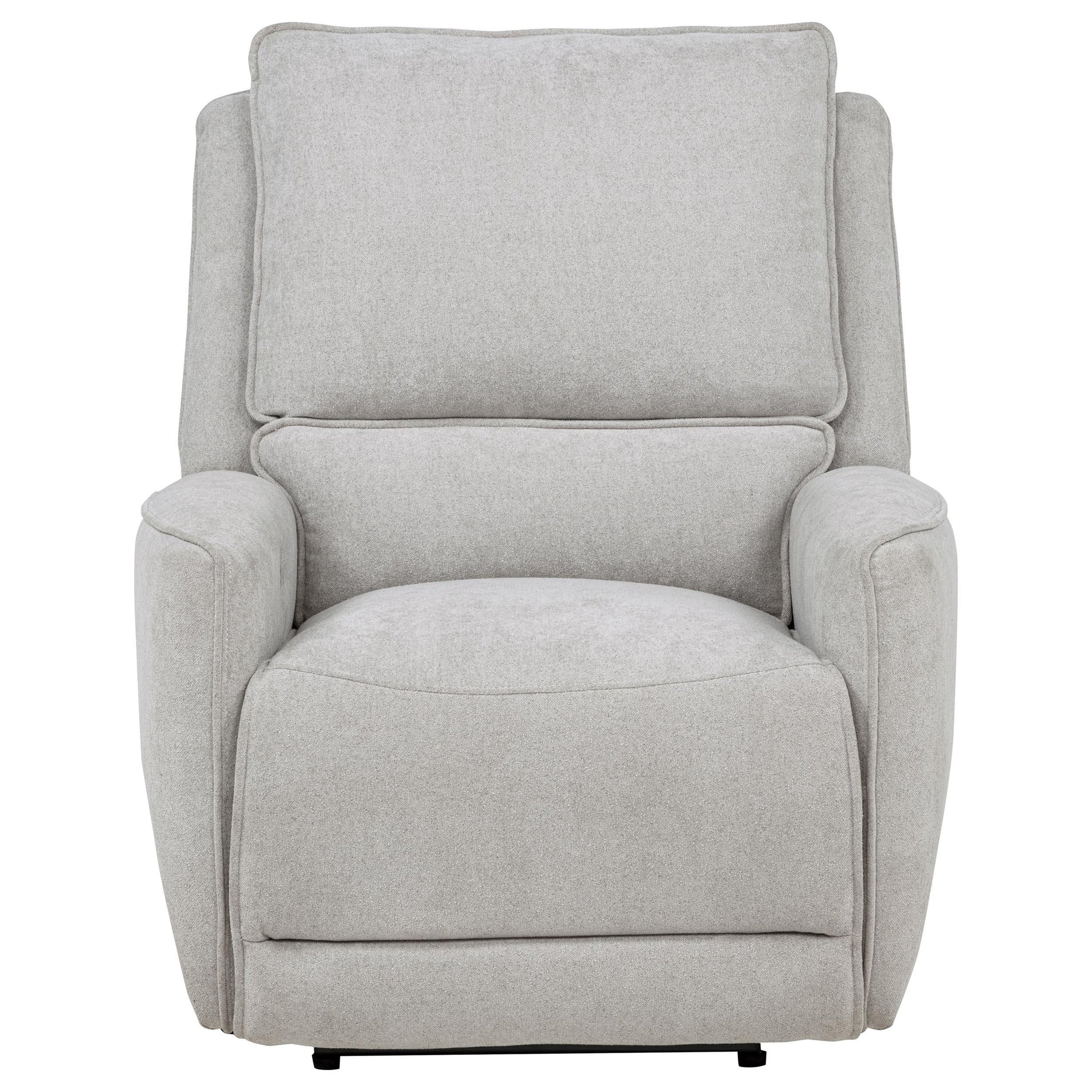  Coaster Furniture Sylmar 610523P Chenille Upholstered Power Recliner - Dove Grey IMAGE 10