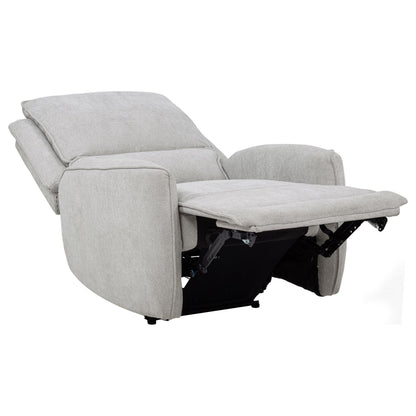  Coaster Furniture Sylmar 610523P Chenille Upholstered Power Recliner - Dove Grey IMAGE 9