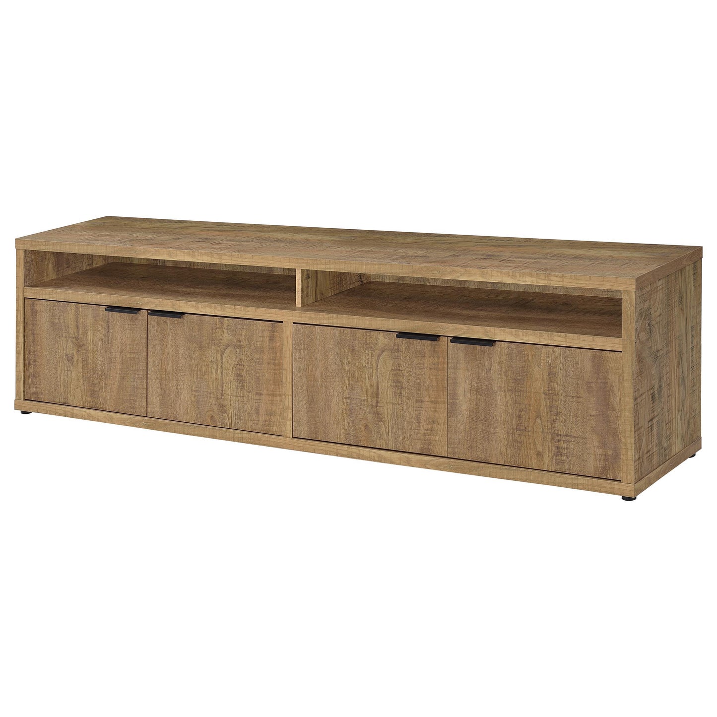  Coaster Furniture Tabby 700933 79-inch 4-door Engineered Wood TV Stand Media Console - Mango IMAGE 7