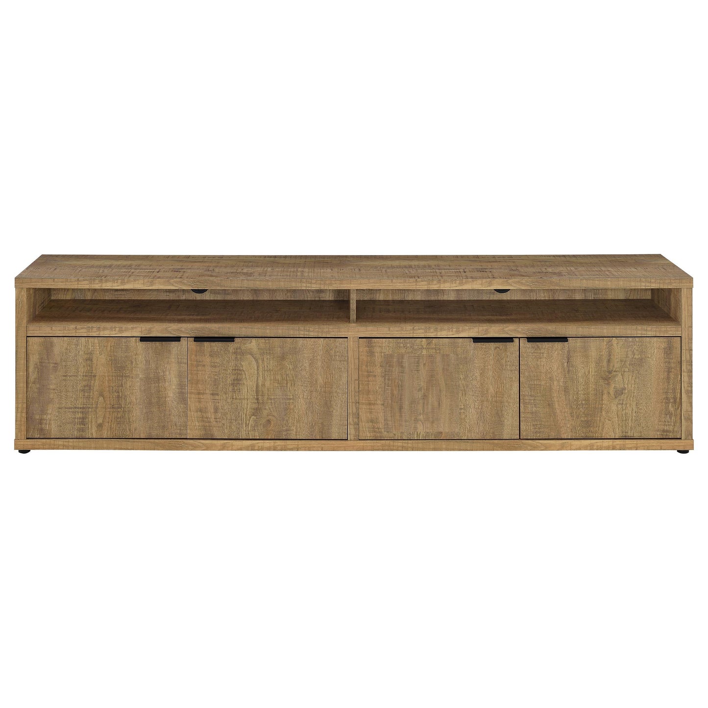  Coaster Furniture Tabby 700933 79-inch 4-door Engineered Wood TV Stand Media Console - Mango IMAGE 9