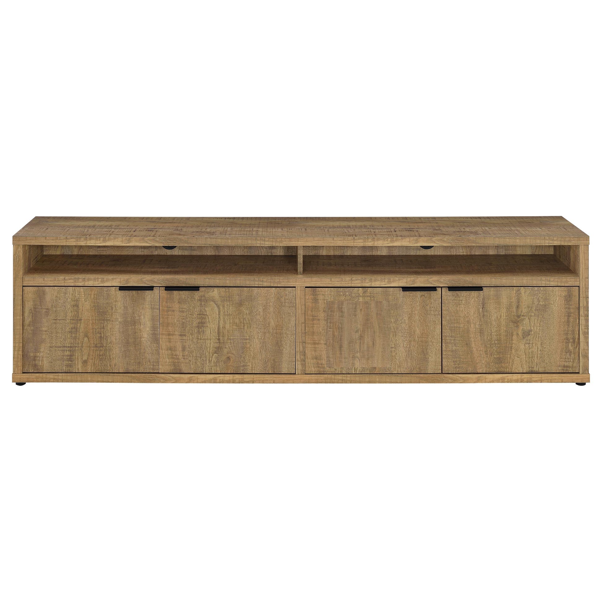  Coaster Furniture Tabby 700933 79-inch 4-door Engineered Wood TV Stand Media Console - Mango IMAGE 9