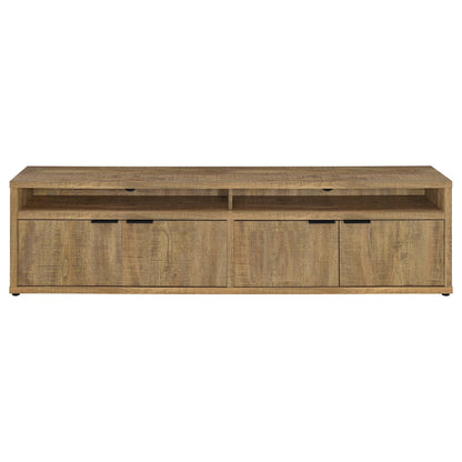  Coaster Furniture Tabby 700933 79-inch 4-door Engineered Wood TV Stand Media Console - Mango IMAGE 9