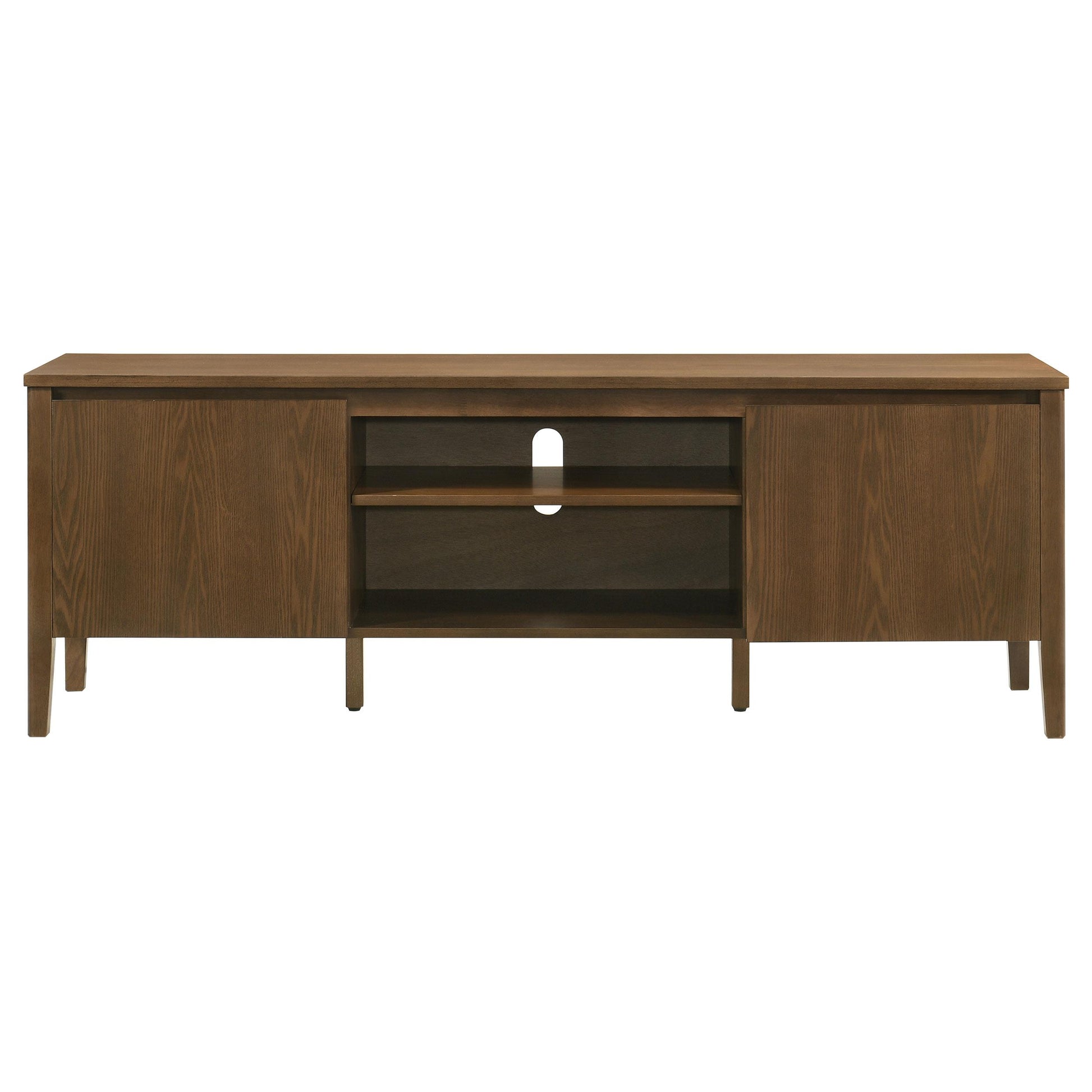  Coaster Furniture Thori 701672 63-inch 2-door TV Stand Media Console - Dark Brown IMAGE 7